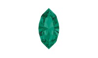 Navette 15x7mm. Emerald