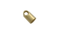 Terminal de 3mm. Baño de oro