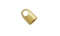 Terminal de 4mm. Baño de oro