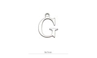 Mini colgante ¨G¨ 9x7mm....