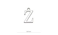 Mini colgante ¨Z¨ 9x7mm....