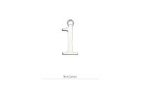 Mini colgante ¨1¨ 9x7mm....