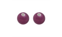 Bola cerámica de 10mm. Violeta