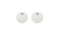 Bola cerámica de 10mm. Blanco