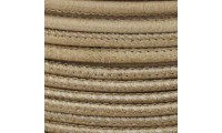 Cuero Napa cosido 4mm. Camel