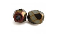 Bola facetada 4mm. Brown Iris
