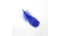 Pluma 8x3cm. Azul Zafiro