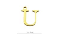 Colgante letra U 15mm. Baño...