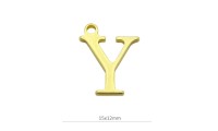 Colgante letra Y 15mm. Baño...