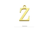 Colgante letra Z 15mm. Baño...