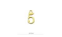 Mini colgante ¨5¨ 9x7mm....