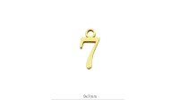 Mini colgante ¨7¨ 9x7mm....
