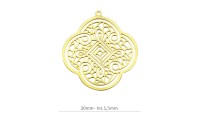Colgante baño oro motivo...