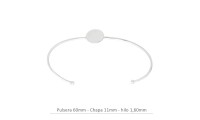 Pulsera disco 11mm- 60mm -...