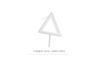 Pendiente triángulo calado...