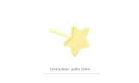 Pendiente estrella de 8 mm...