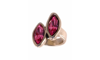Anillo con Swarovski Rose