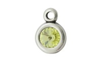 Colgante 10mm con cristal...