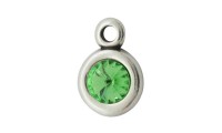 Colgante 10mm con cristal...