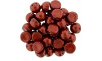 Cabochon 7mm Sat Met Red