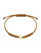 Pulsera anilla baño oro